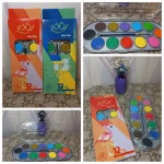 آبرنگ 12 رنگ لوکی